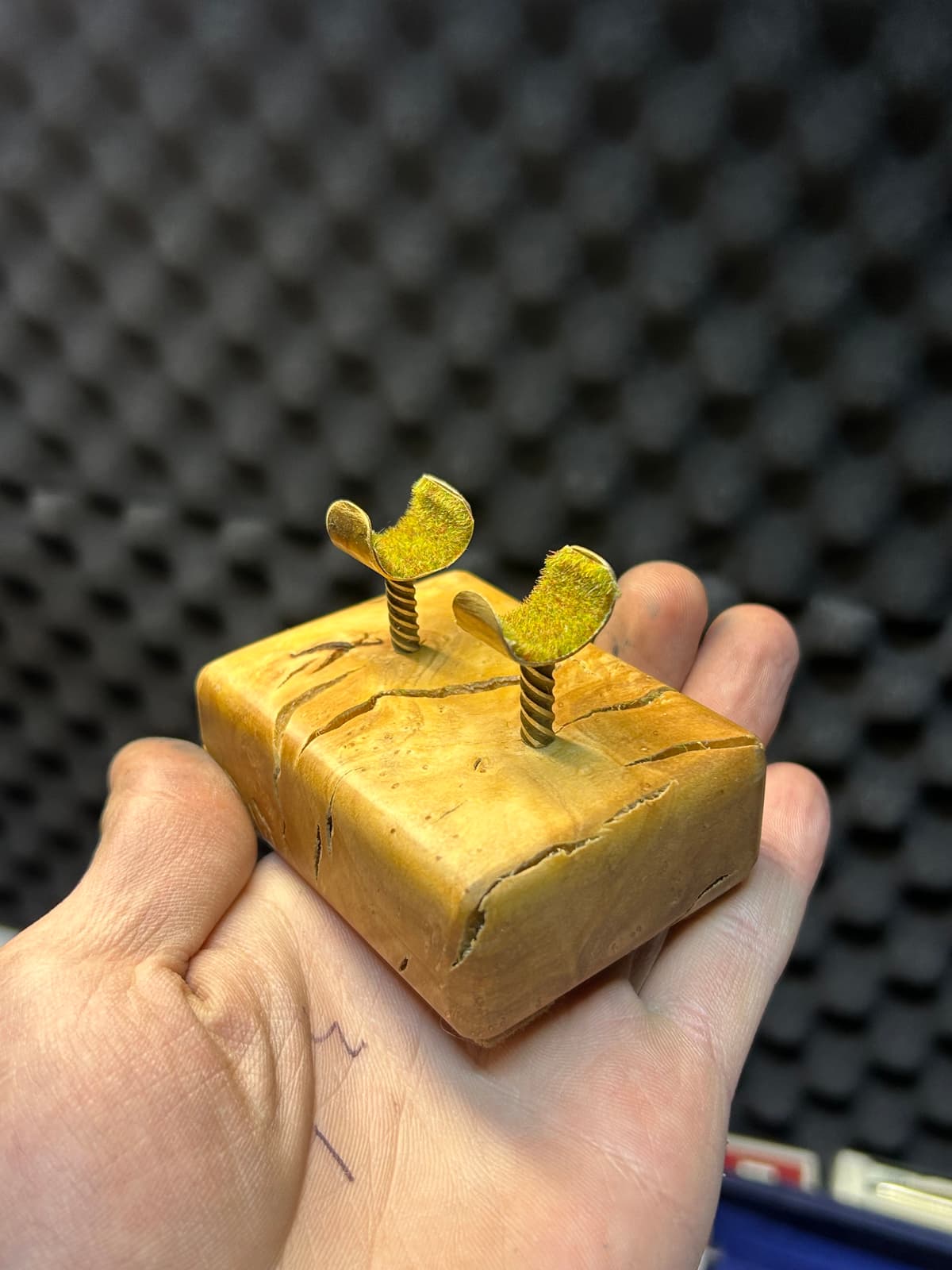 Lura Yazım Enstrümanları 1/30 Limitli Kök Zeytin Kalem Yastığı